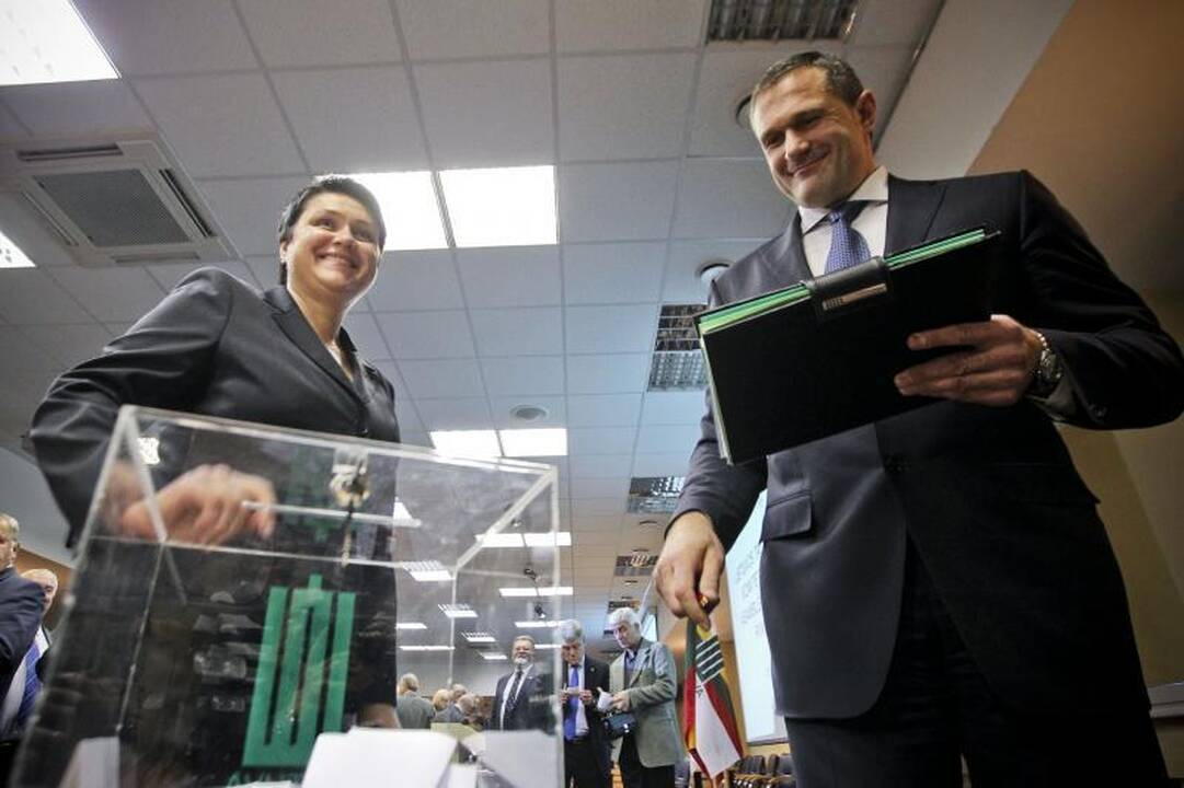 LTOK prezidento postas atiteko ne V.Aleknai, o D.Gudzinevičiūtei