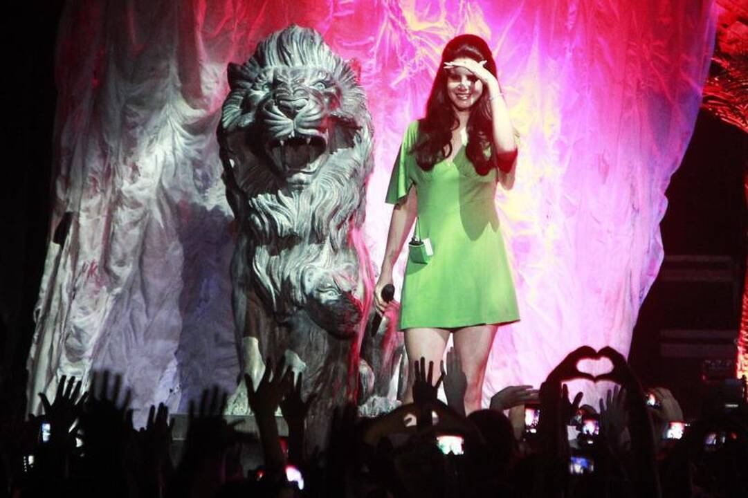 Emocinga: Lana Del Rey Lietuvos publiką išvarė iš proto