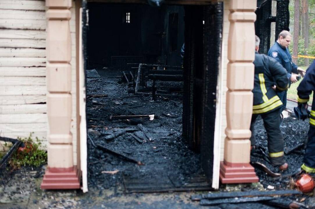 Sulaikytasis dėl bažnyčių padegimo bei niokojimo kaltės neneigia