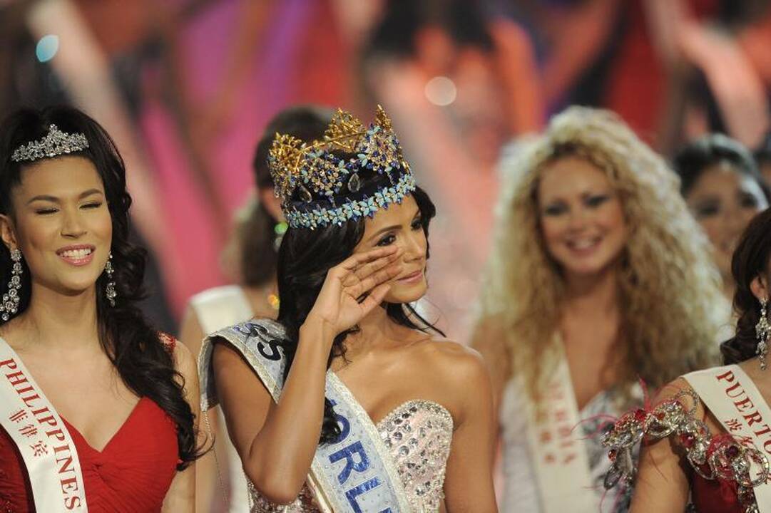 „Miss pasaulis 2011“ karūna - Venesuelos gražuolei