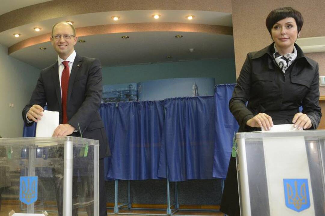 Ukrainoje prasidėjo Rados rinkimai (atnaujinta 11:29 val.)