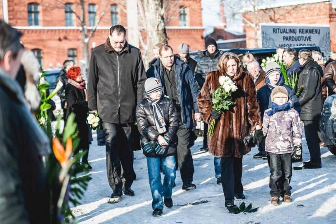 A. Sabonio tėvas amžinojo poilsio atgulė Karmėlavos kapinėse