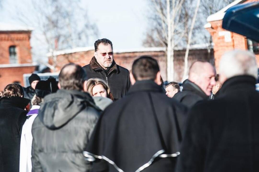 A. Sabonio tėvas amžinojo poilsio atgulė Karmėlavos kapinėse