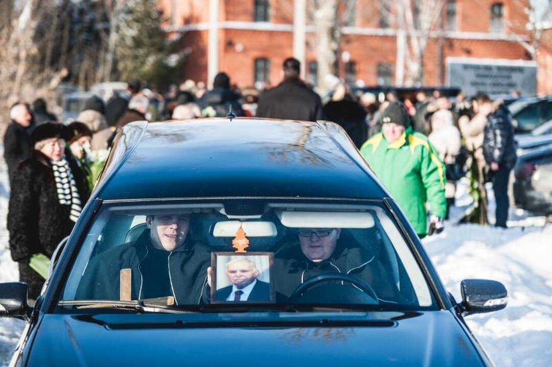A. Sabonio tėvas amžinojo poilsio atgulė Karmėlavos kapinėse