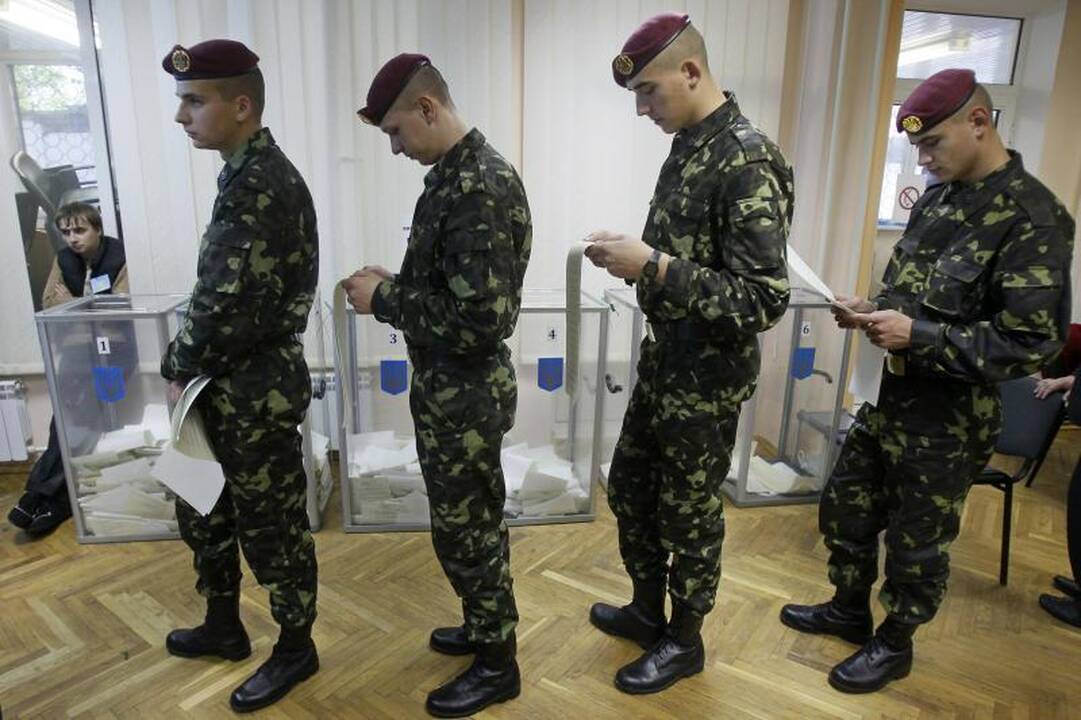Ukrainoje prasidėjo Rados rinkimai (atnaujinta 11:29 val.)