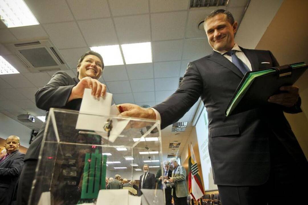 LTOK prezidento postas atiteko ne V.Aleknai, o D.Gudzinevičiūtei