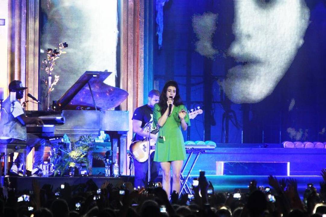 Emocinga: Lana Del Rey Lietuvos publiką išvarė iš proto
