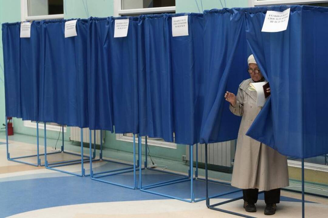 Ukrainoje prasidėjo Rados rinkimai (atnaujinta 11:29 val.)