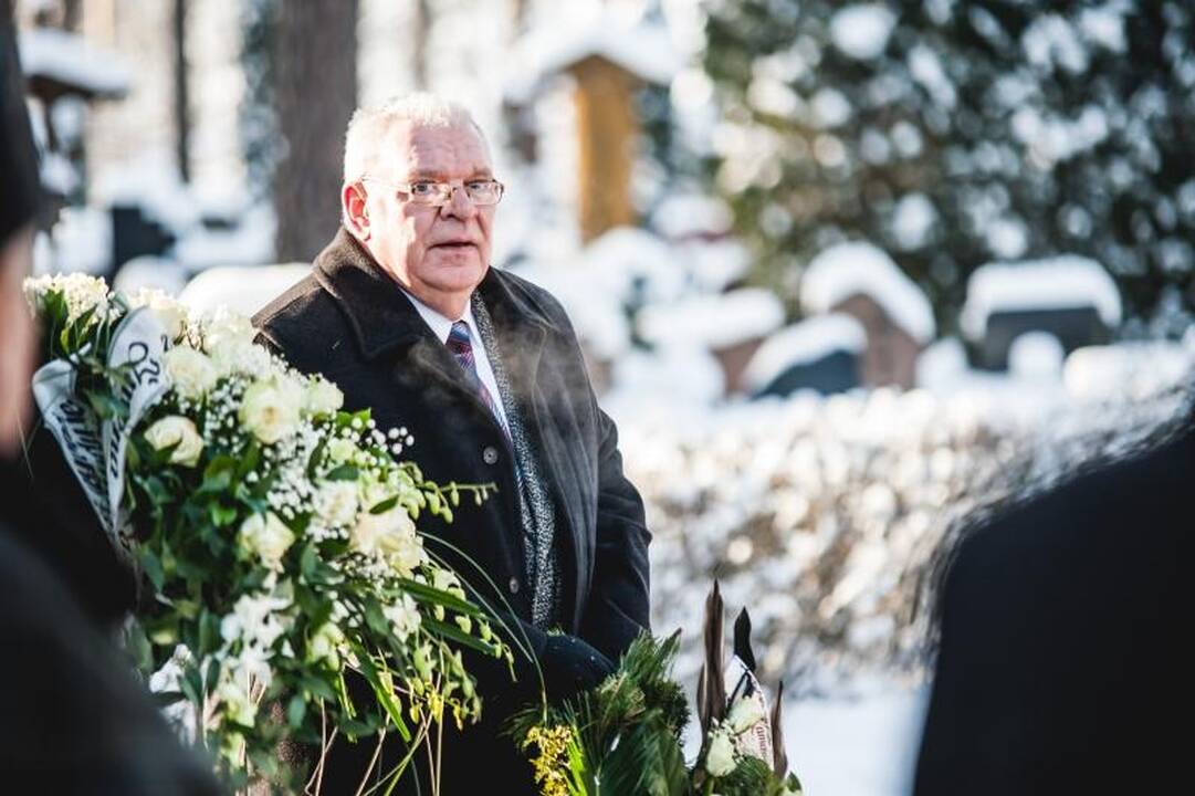 A. Sabonio tėvas amžinojo poilsio atgulė Karmėlavos kapinėse
