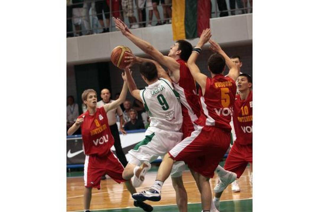 Lietuva – Juodkalnija: pergalė 75:65 (papildyta)