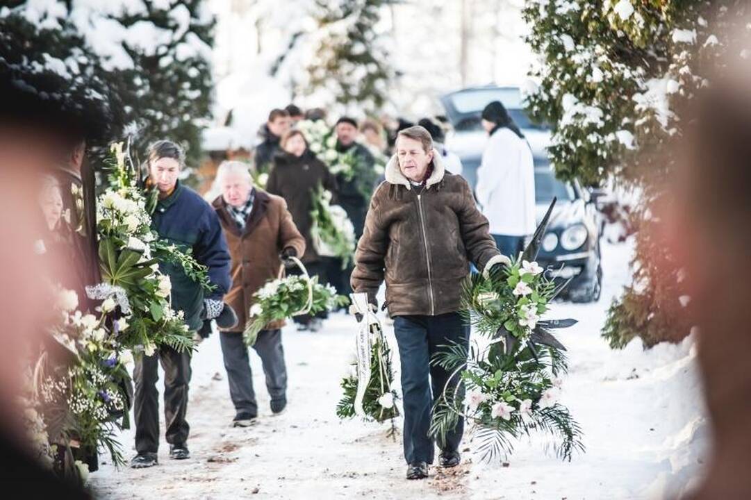 A. Sabonio tėvas amžinojo poilsio atgulė Karmėlavos kapinėse
