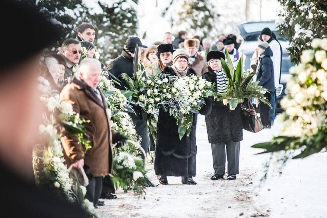A. Sabonio tėvas amžinojo poilsio atgulė Karmėlavos kapinėse