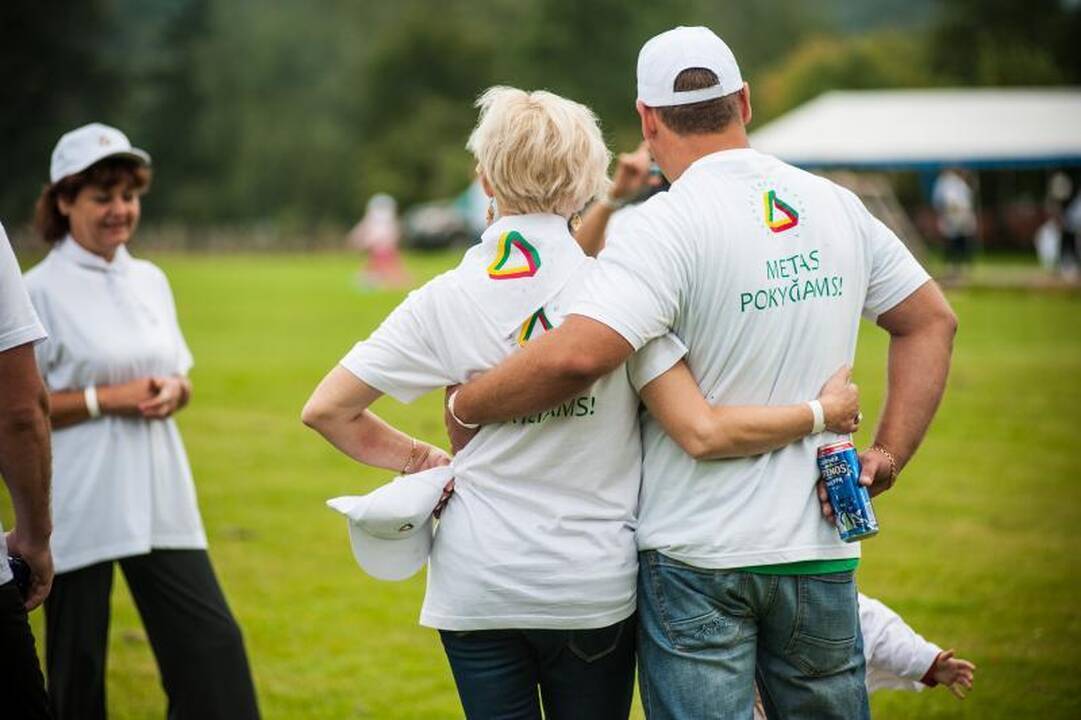 Lietuvos žmonių partija surengė pirmąjį sąskrydį 