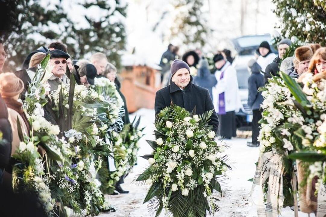 A. Sabonio tėvas amžinojo poilsio atgulė Karmėlavos kapinėse