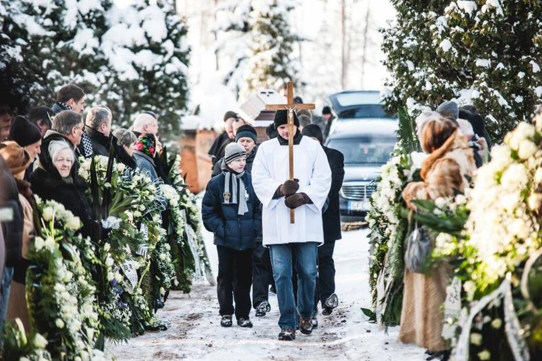 A. Sabonio tėvas amžinojo poilsio atgulė Karmėlavos kapinėse