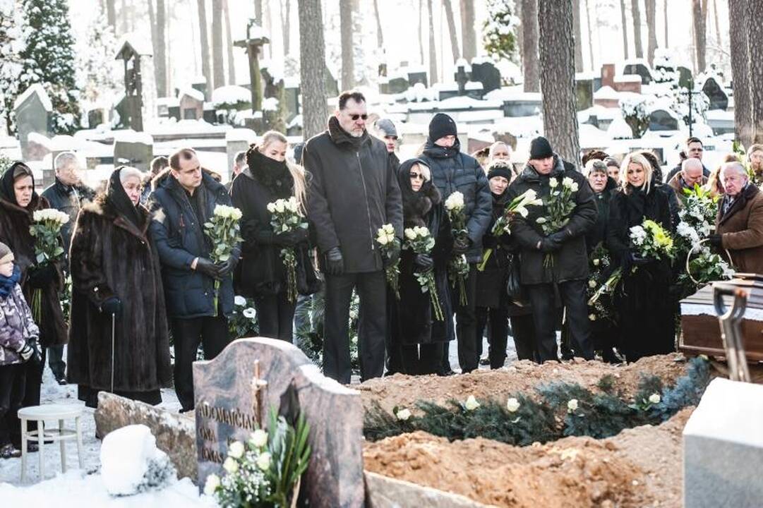 A. Sabonio tėvas amžinojo poilsio atgulė Karmėlavos kapinėse