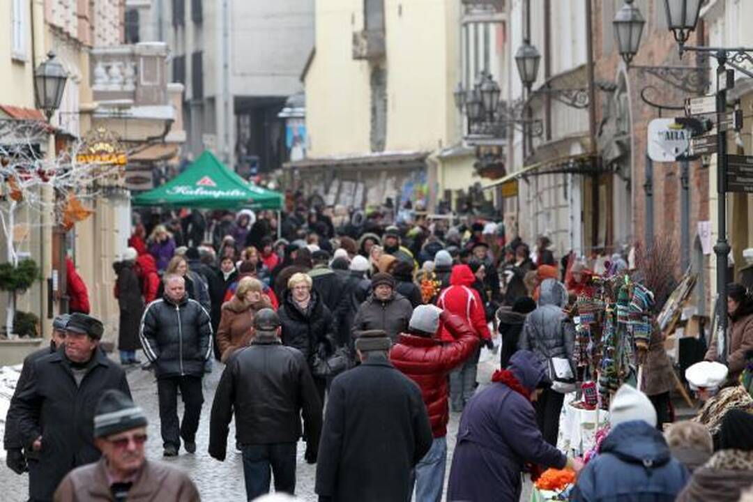 Kaziuko mugėje R.Alekna mokėsi kalti pinigus