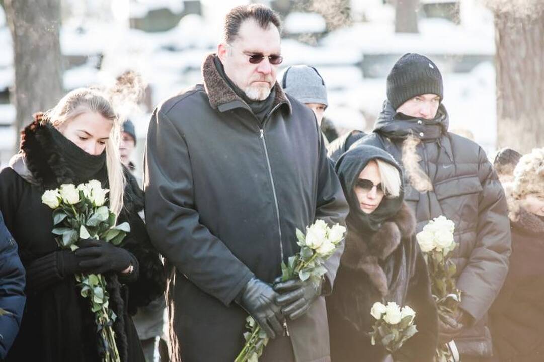 A. Sabonio tėvas amžinojo poilsio atgulė Karmėlavos kapinėse