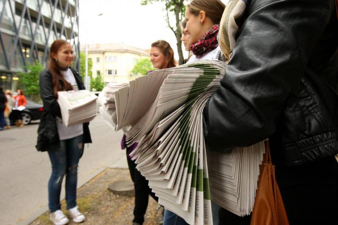 Šventės proga – tik geros naujienos ir nemokamas laikraštis 