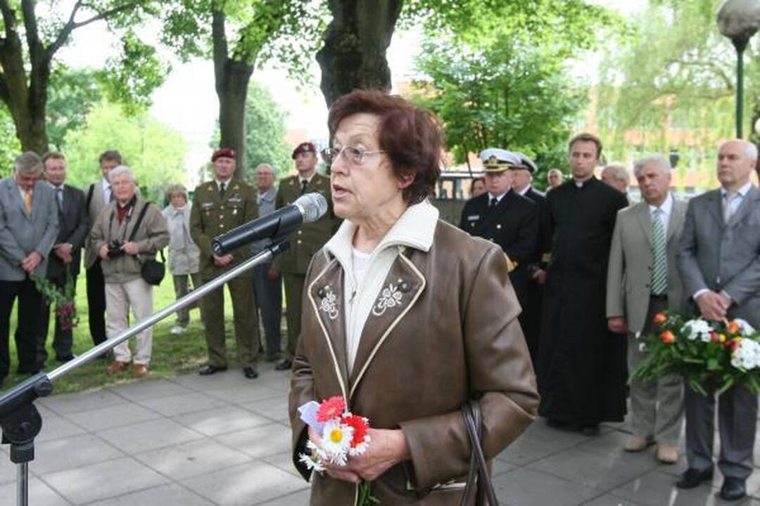 Vilties ir gedulo dieną Klaipėdoje priminė žilagalvių eisena