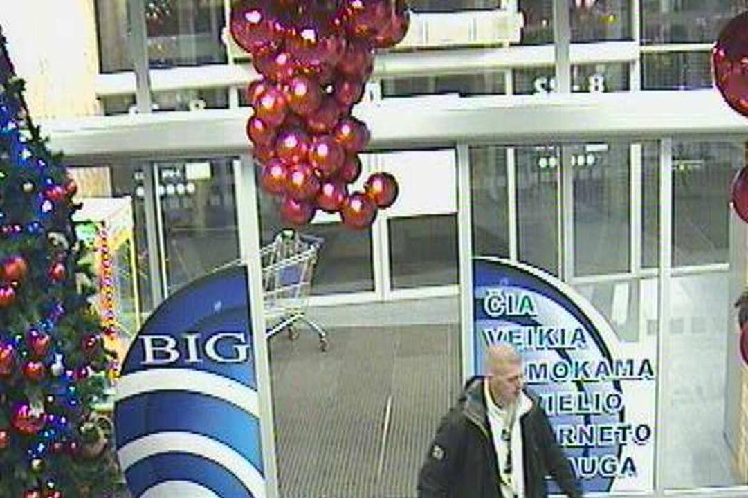 Klaipėdos policija prašo atpažinti įtariamąjį