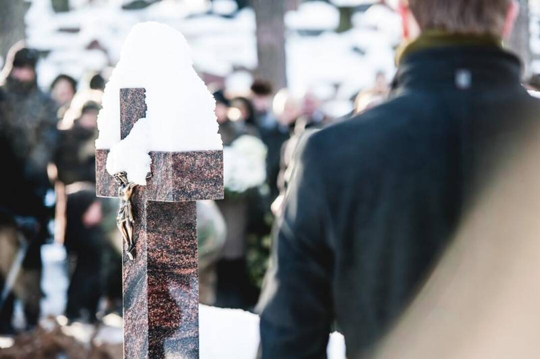 A. Sabonio tėvas amžinojo poilsio atgulė Karmėlavos kapinėse