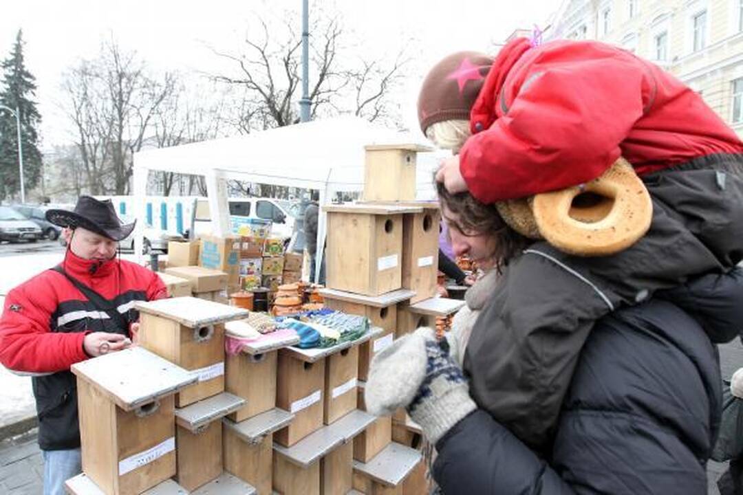 Kaziuko mugėje R.Alekna mokėsi kalti pinigus