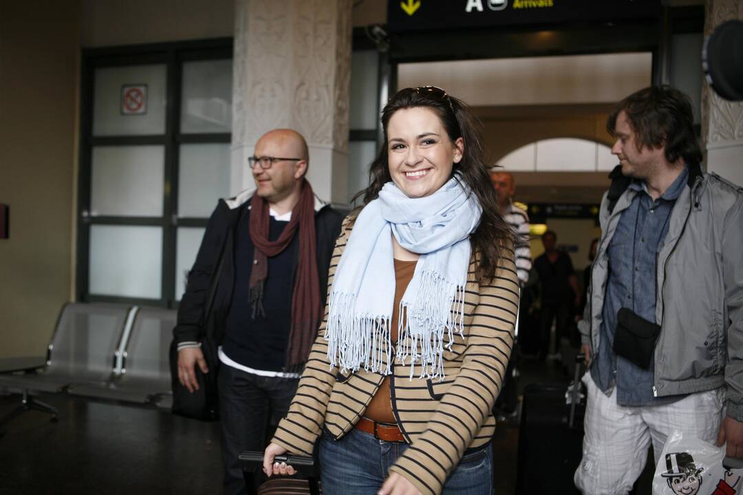 "Eurovizija 2011": Evelina Sašenko jau sugrįžo į Vilnių
