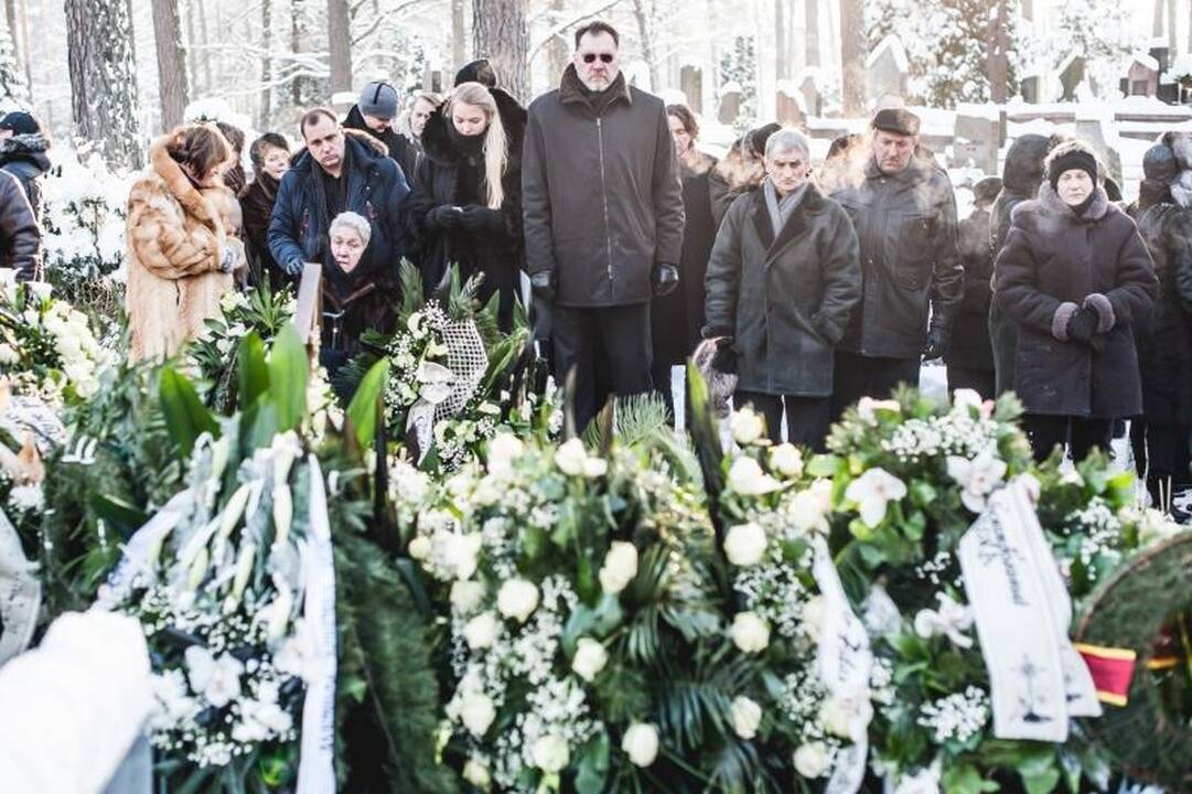 A. Sabonio tėvas amžinojo poilsio atgulė Karmėlavos kapinėse