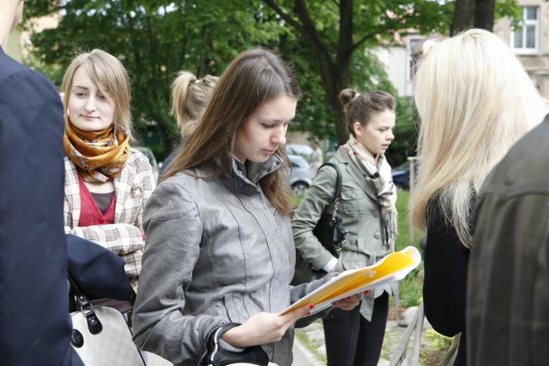 Iš lietuvių kalbos egzamino - tiesiai į ligoninę