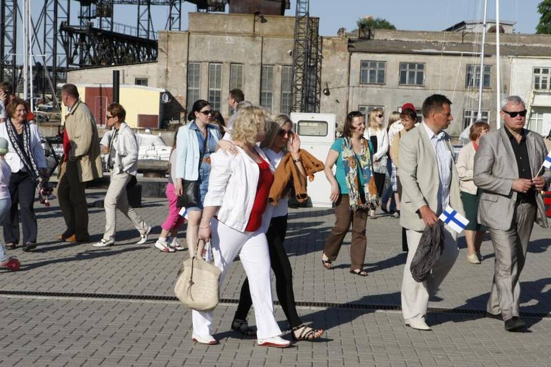 Kruizinių laivų terminale – „Vilties misijos 2012“ išlydėtuvės