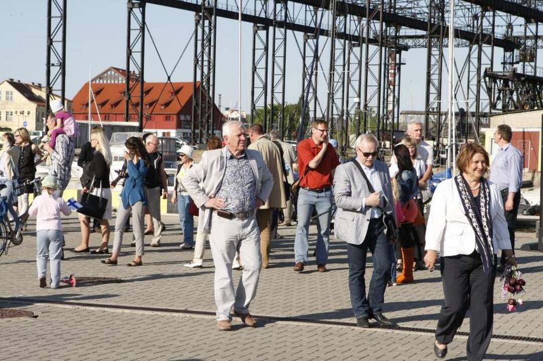 Kruizinių laivų terminale – „Vilties misijos 2012“ išlydėtuvės
