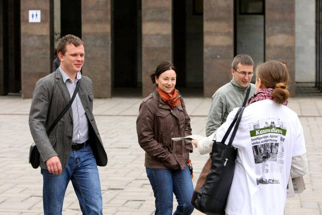 Šventės proga – tik geros naujienos ir nemokamas laikraštis 