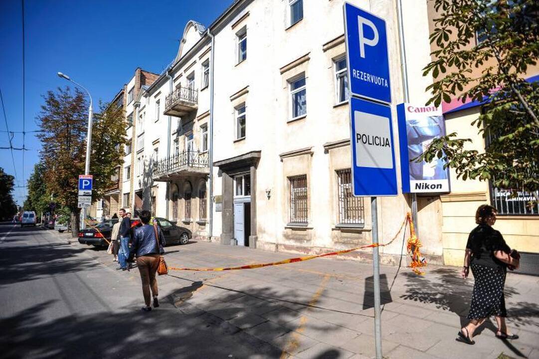 Centro policijos komisariate – aliarmas dėl sprogmenų