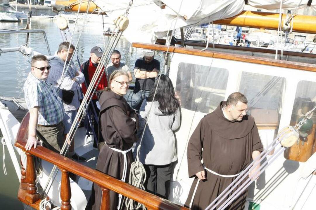 Kruizinių laivų terminale – „Vilties misijos 2012“ išlydėtuvės