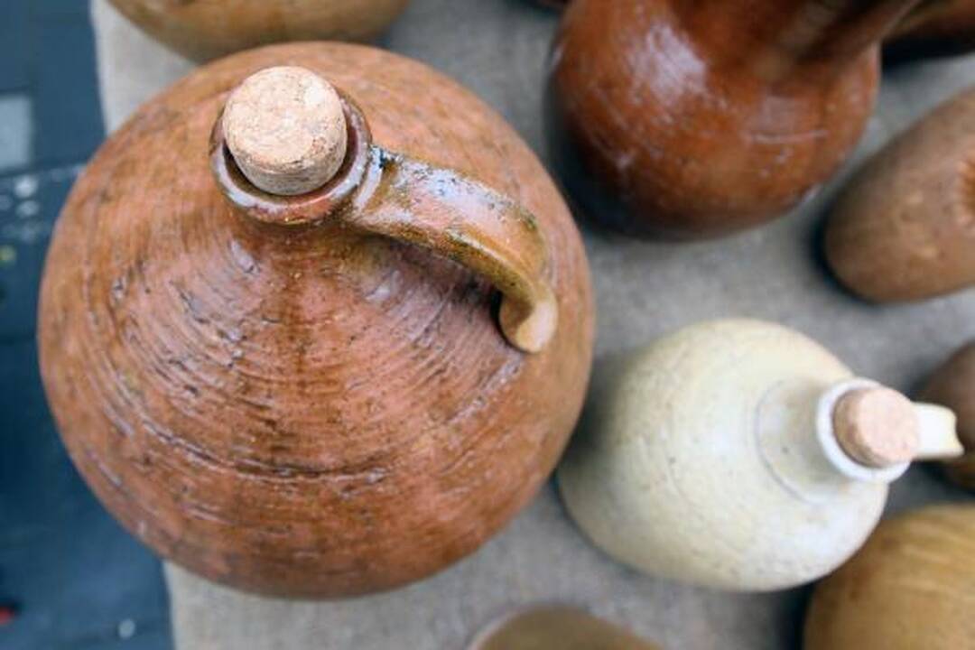 Kaziuko mugėje R.Alekna mokėsi kalti pinigus
