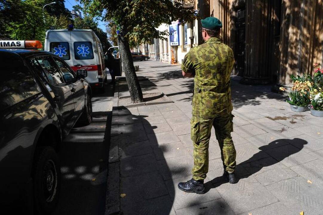 Centro policijos komisariate – aliarmas dėl sprogmenų