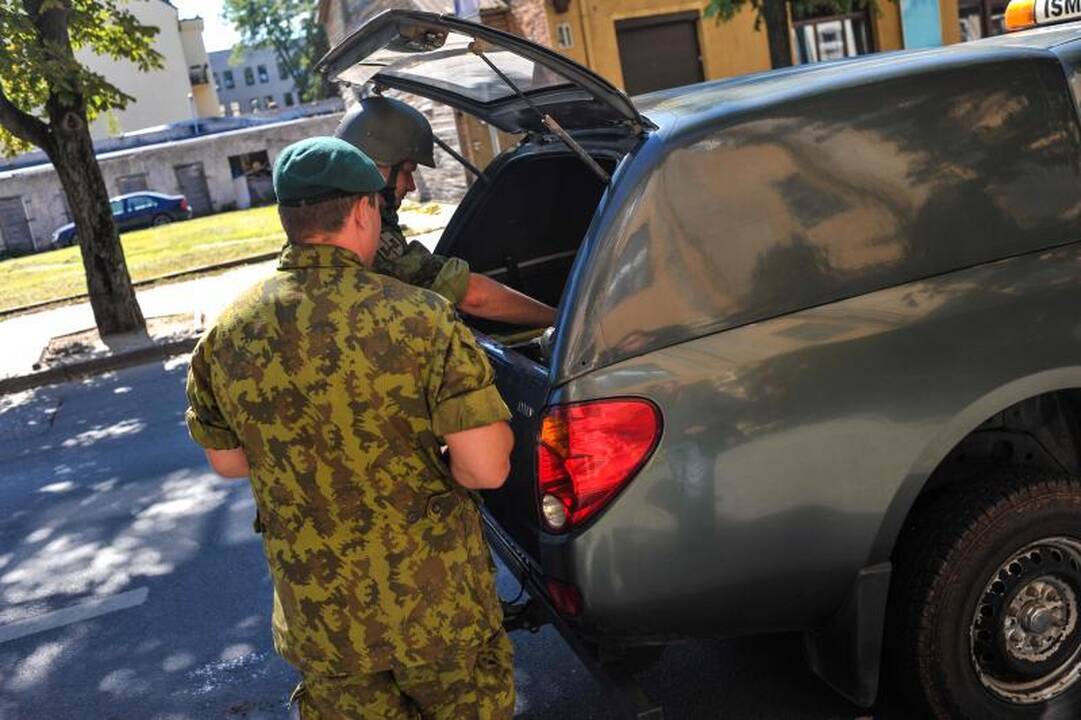 Centro policijos komisariate – aliarmas dėl sprogmenų