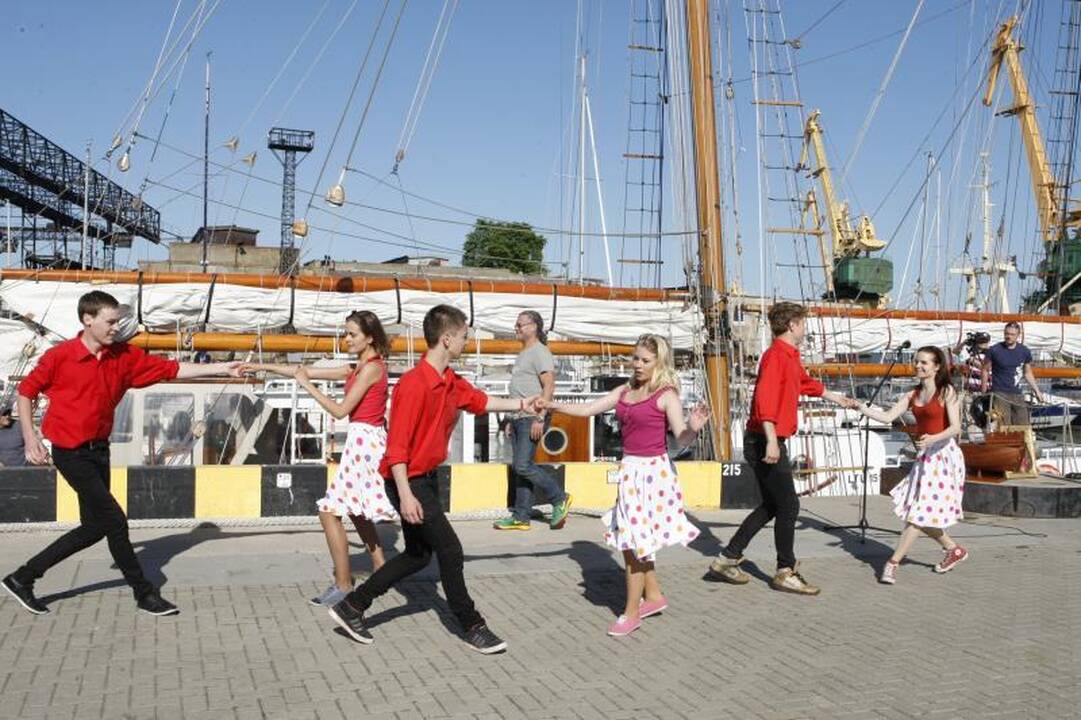 Kruizinių laivų terminale – „Vilties misijos 2012“ išlydėtuvės