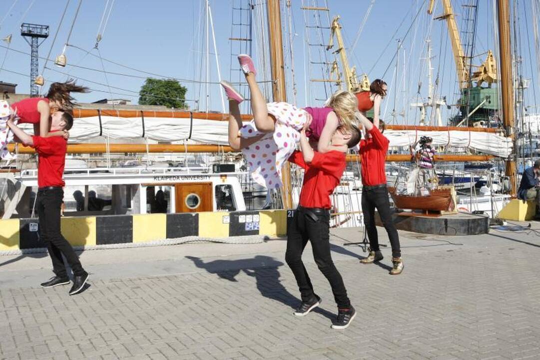 Kruizinių laivų terminale – „Vilties misijos 2012“ išlydėtuvės