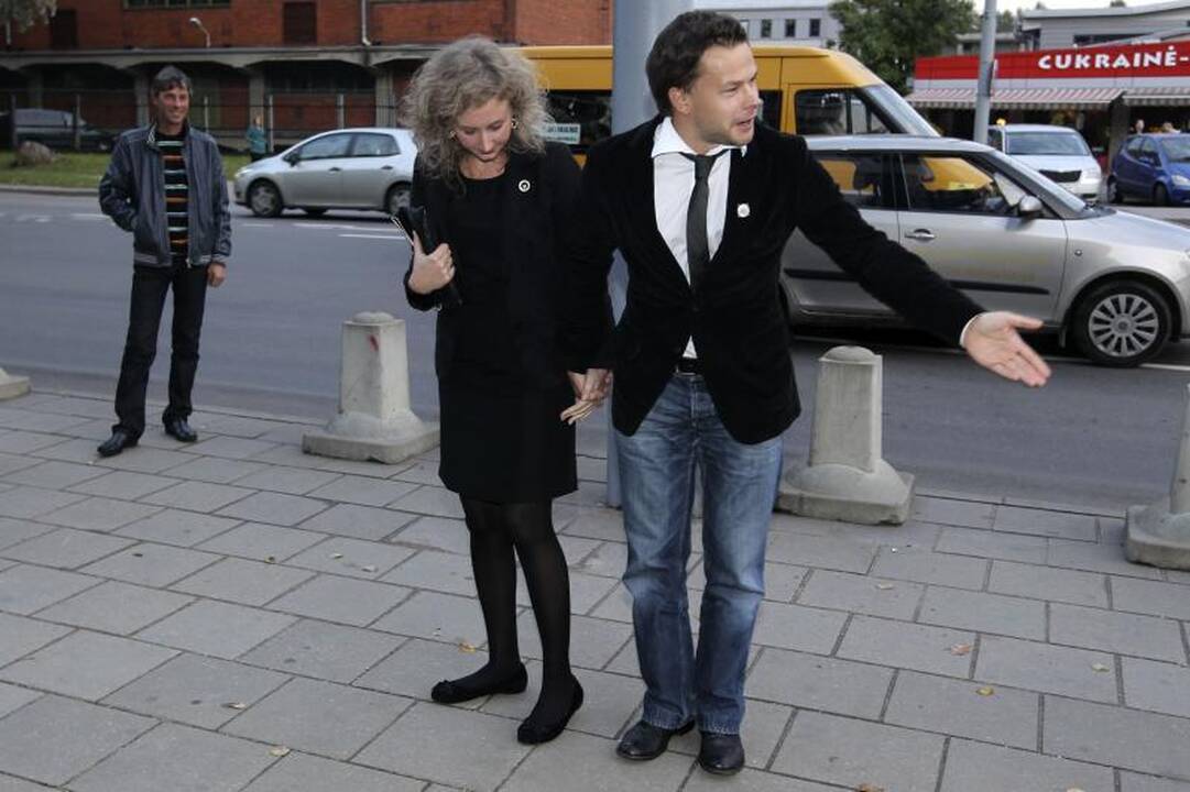 Į filmo premjerą M.Jankavičius atjojo ant žirgo