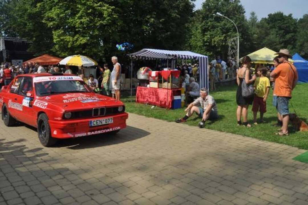 Zarasų „300 ežerų ralio“ nugalėtojas - Vytautas Švedas