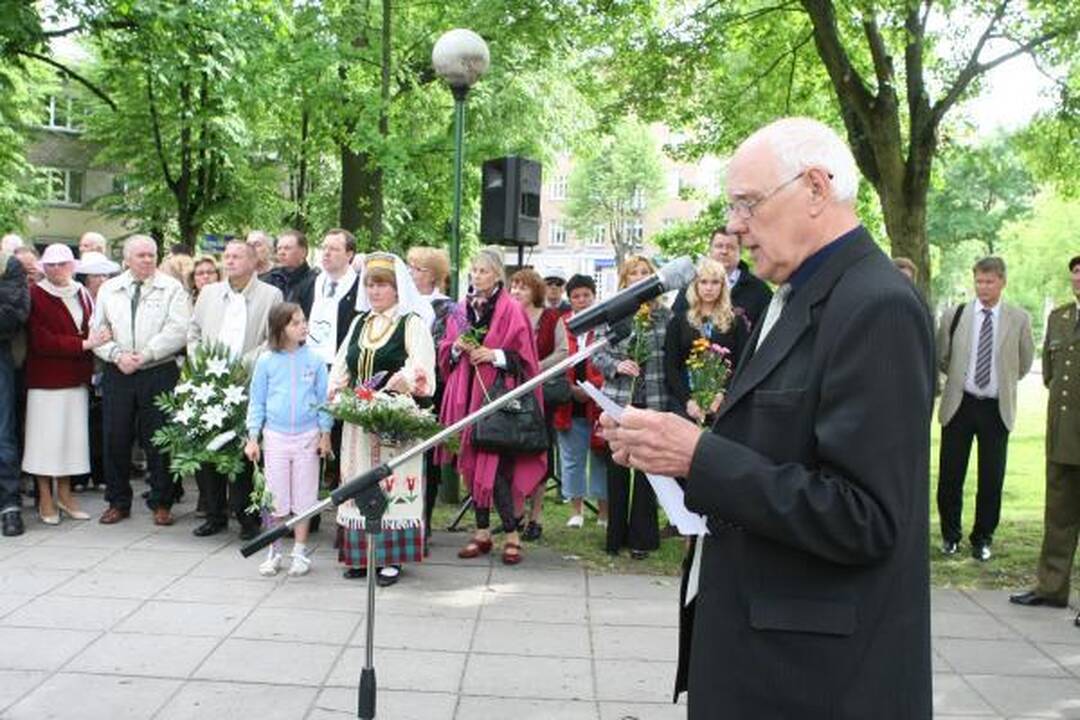 Vilties ir gedulo dieną Klaipėdoje priminė žilagalvių eisena