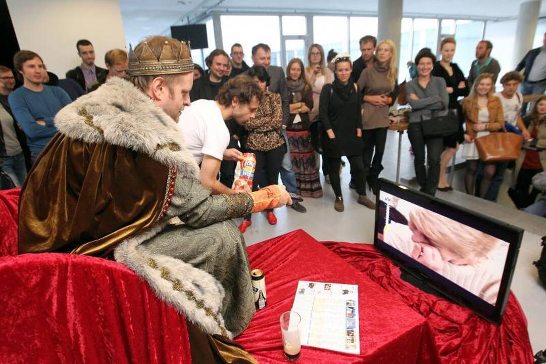 Mindaugo trienalėje - šių dienų karalius Mindė 