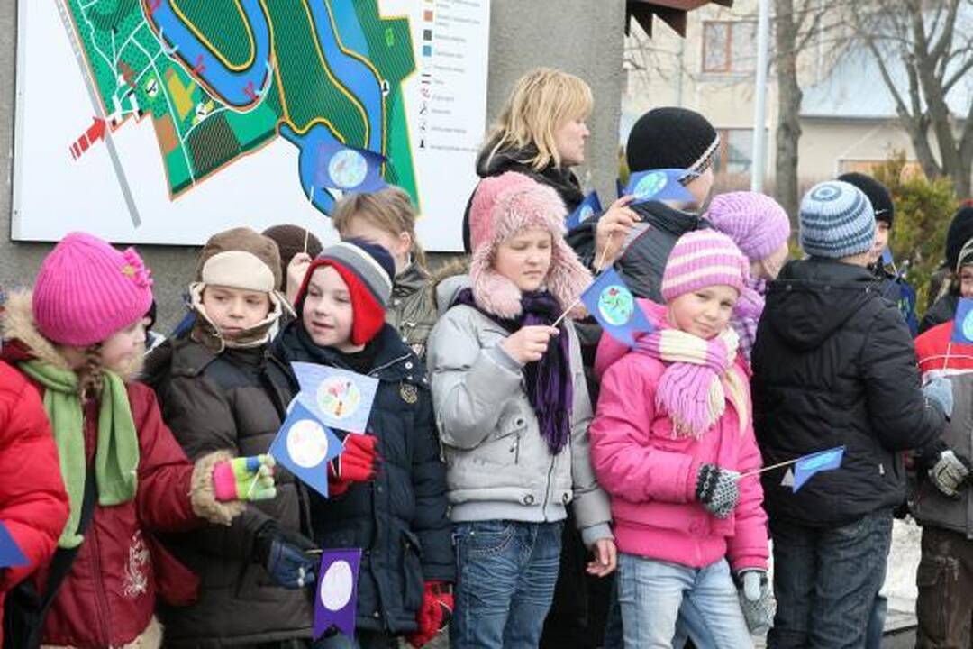 Žemės dienai – linksmas šurmulys Botanikos sode