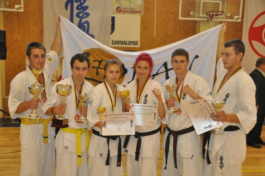 Iš Lietuvos čempionato – su septyniais medaliais