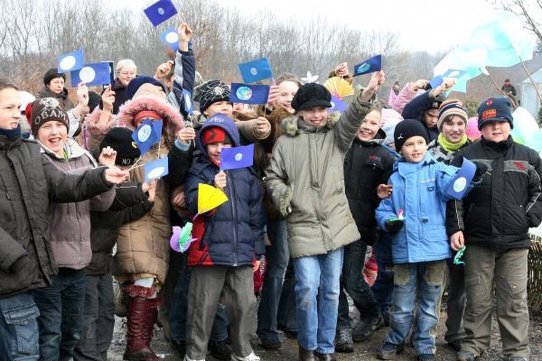 Žemės dienai – linksmas šurmulys Botanikos sode