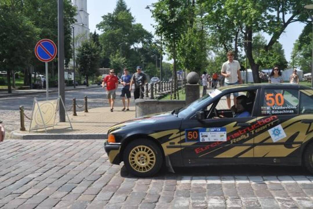 Zarasų „300 ežerų ralio“ nugalėtojas - Vytautas Švedas