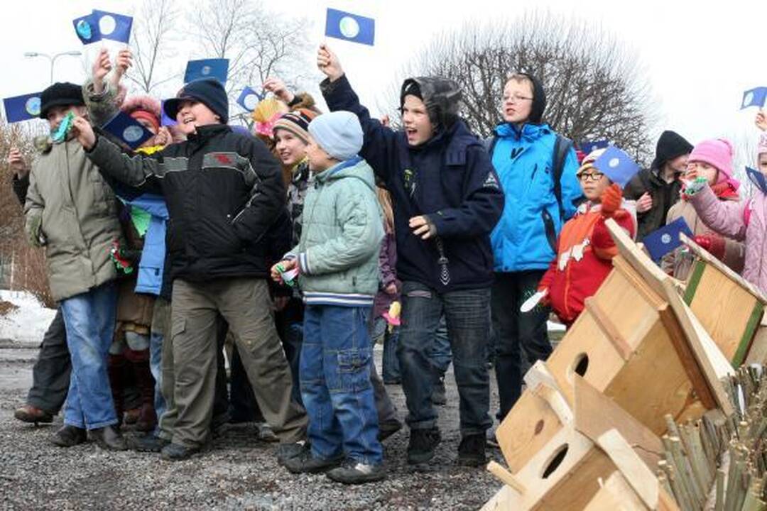 Žemės dienai – linksmas šurmulys Botanikos sode