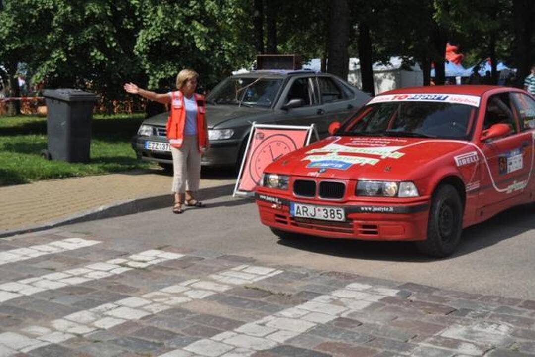 Zarasų „300 ežerų ralio“ nugalėtojas - Vytautas Švedas